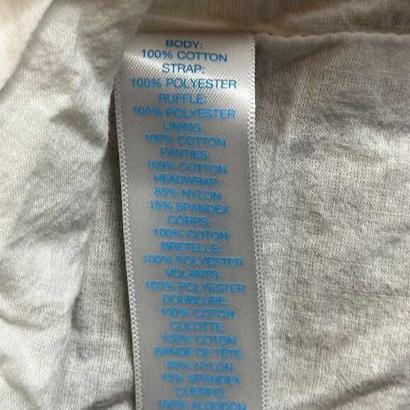 Childrens Place Dress 12 to 18 months cotton white Easter Spring Summer - Picture 5 of 5